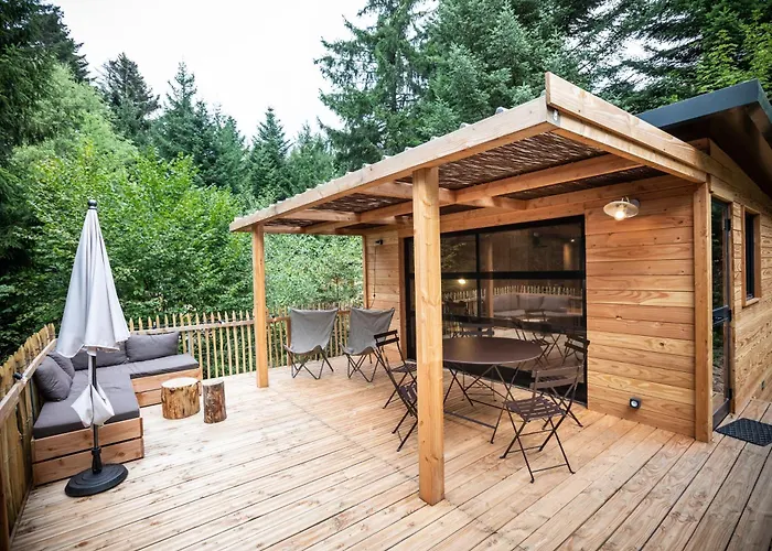 홀리데이파크 Huttopia Foret Des Vosges Barbey-Seroux